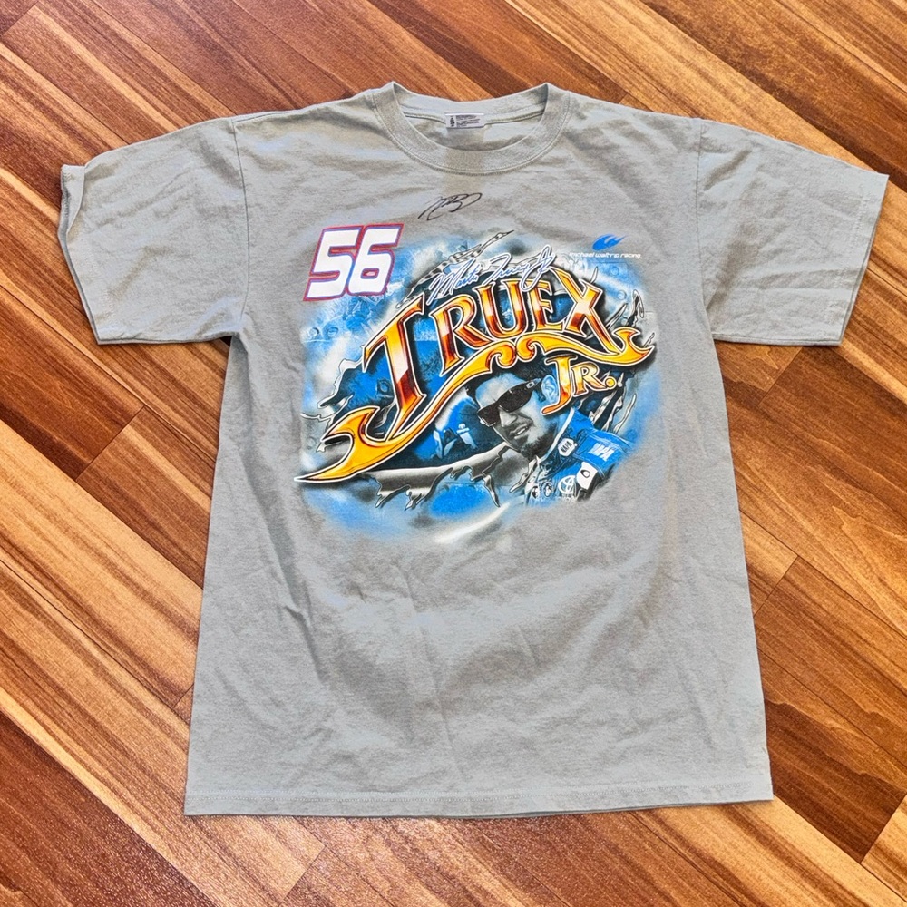 Nascar Gray Racing Graphic Tee